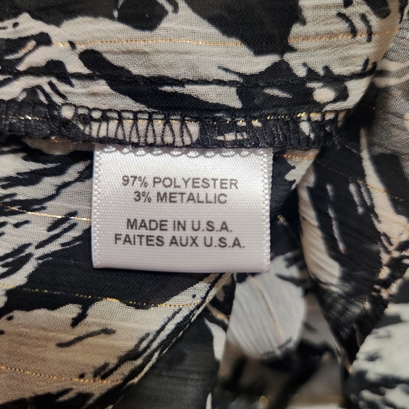 MISA Los Angeles Diya Dress in Tonal Abstract Size XS - Picture 6 of 7